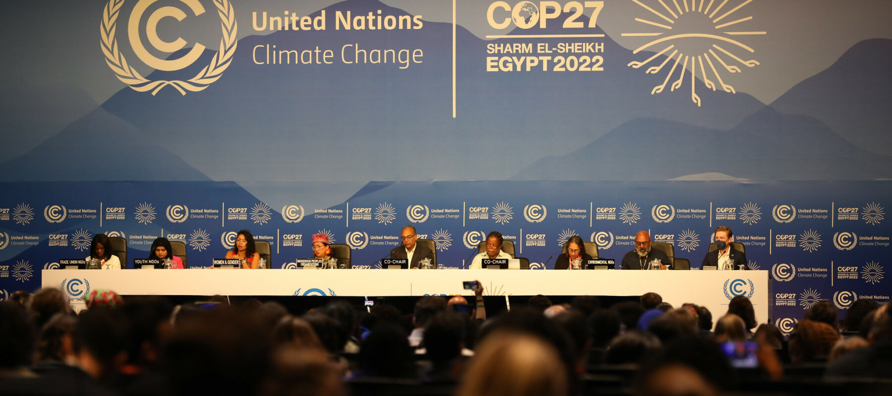 Peoples plenary at COP27